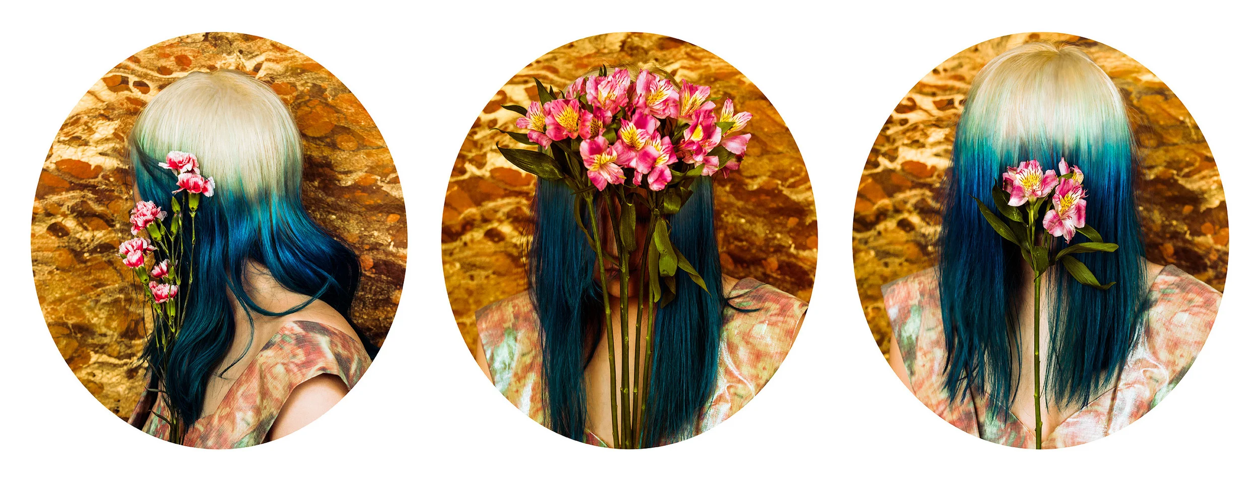 Motherland Chronicles #3 - Self Portrait with Flowers , 2013