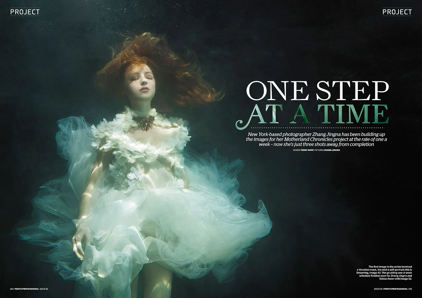 "One Step At A Time", Photo Professional , Apr 2014, Cover, Pages 24-29