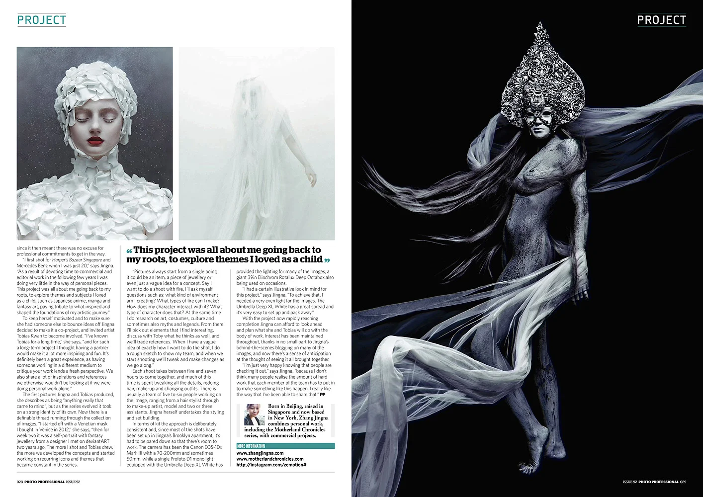 "One Step At A Time", Photo Professional , Apr 2014, Cover, Pages 24-29
