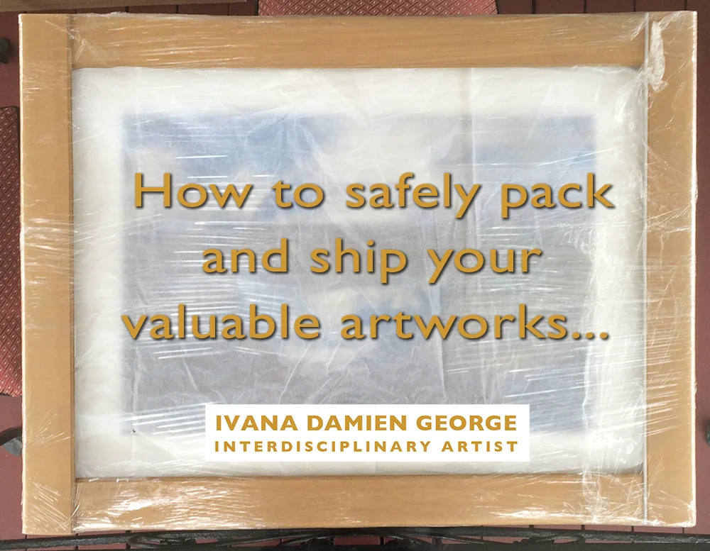 How to safely pack and ship your two dimensional art