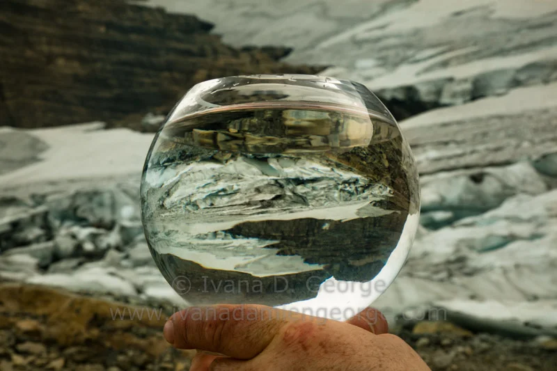 Discover how I made art on the edge of the ice at Grinnell Glacier