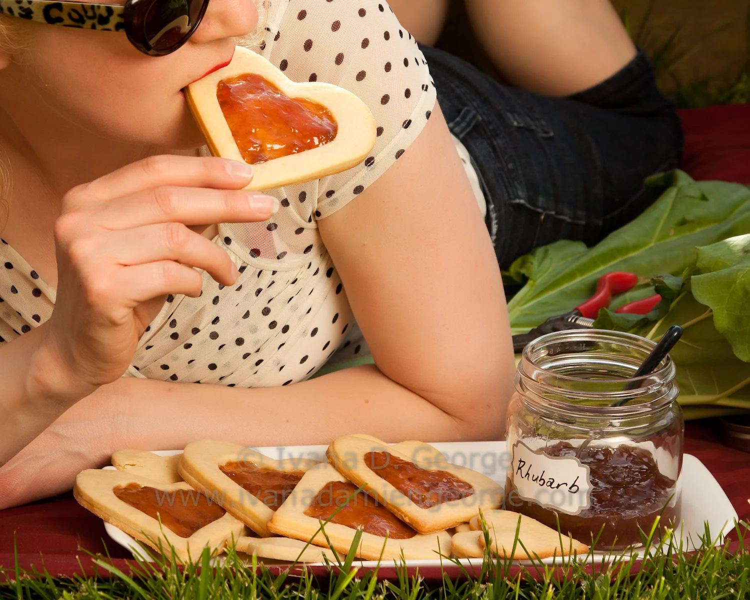 "Eat your Heart Out: Homegrown Rhubarb Jam" by Ivana Damien George