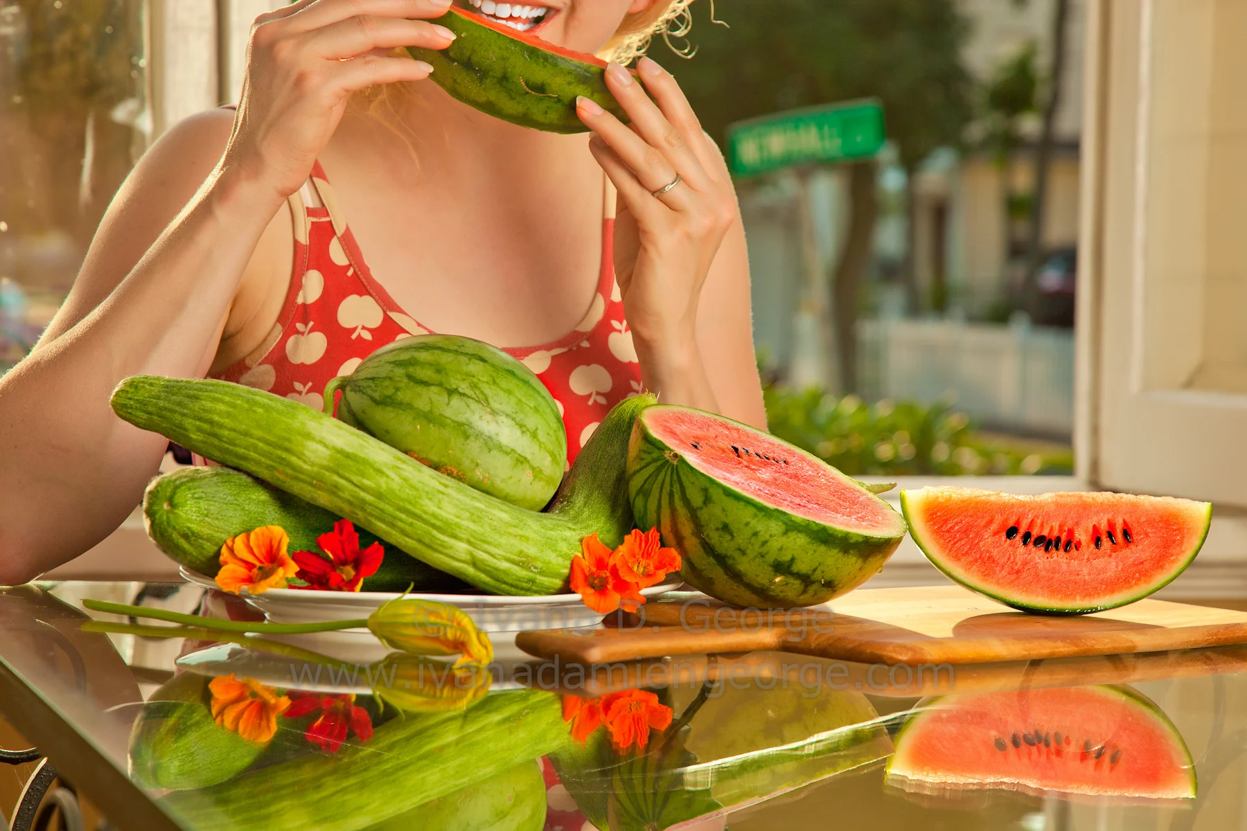 The Delight of Sugar Baby Melons in August