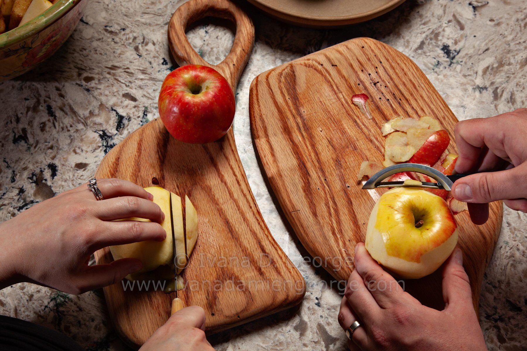 Peeling Apples for Pie