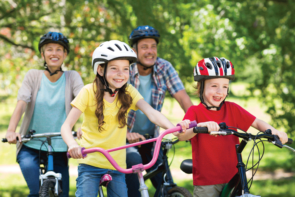 family on bikes.gif