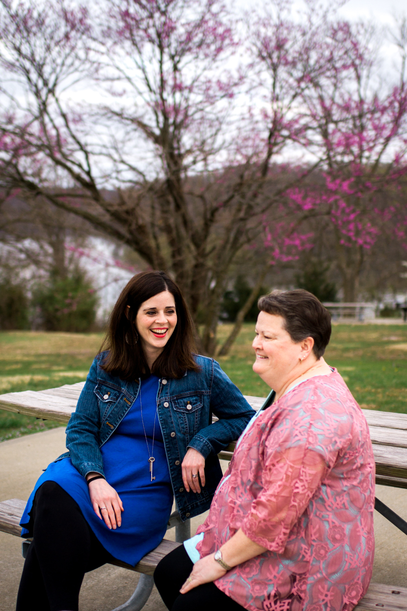  Rebecca Clair Photography Kansas City MO lifestyle photographer CURE magazine Extraordinary Healers nurse and patient cancer survivor at Lake Jacomo 