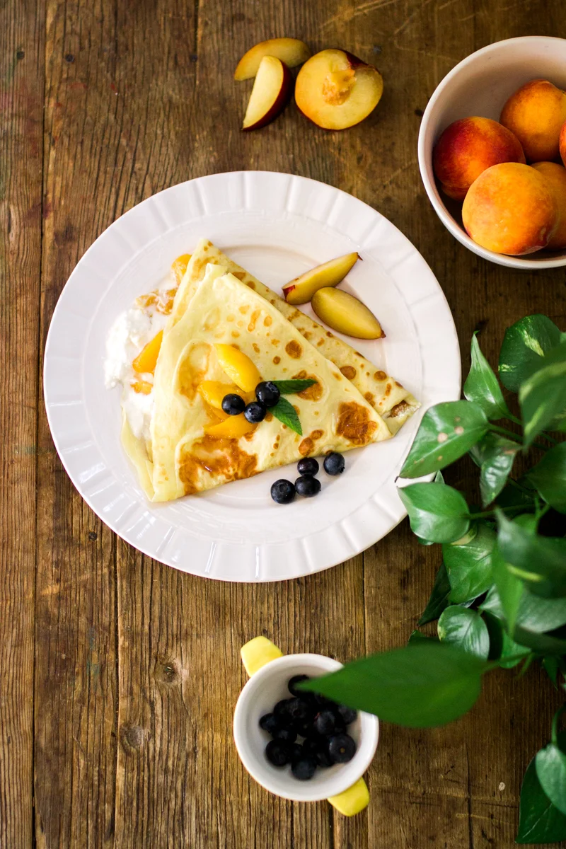 Kansas City small business lifestyle photography food styling seven swans creperie gourmet crepe
