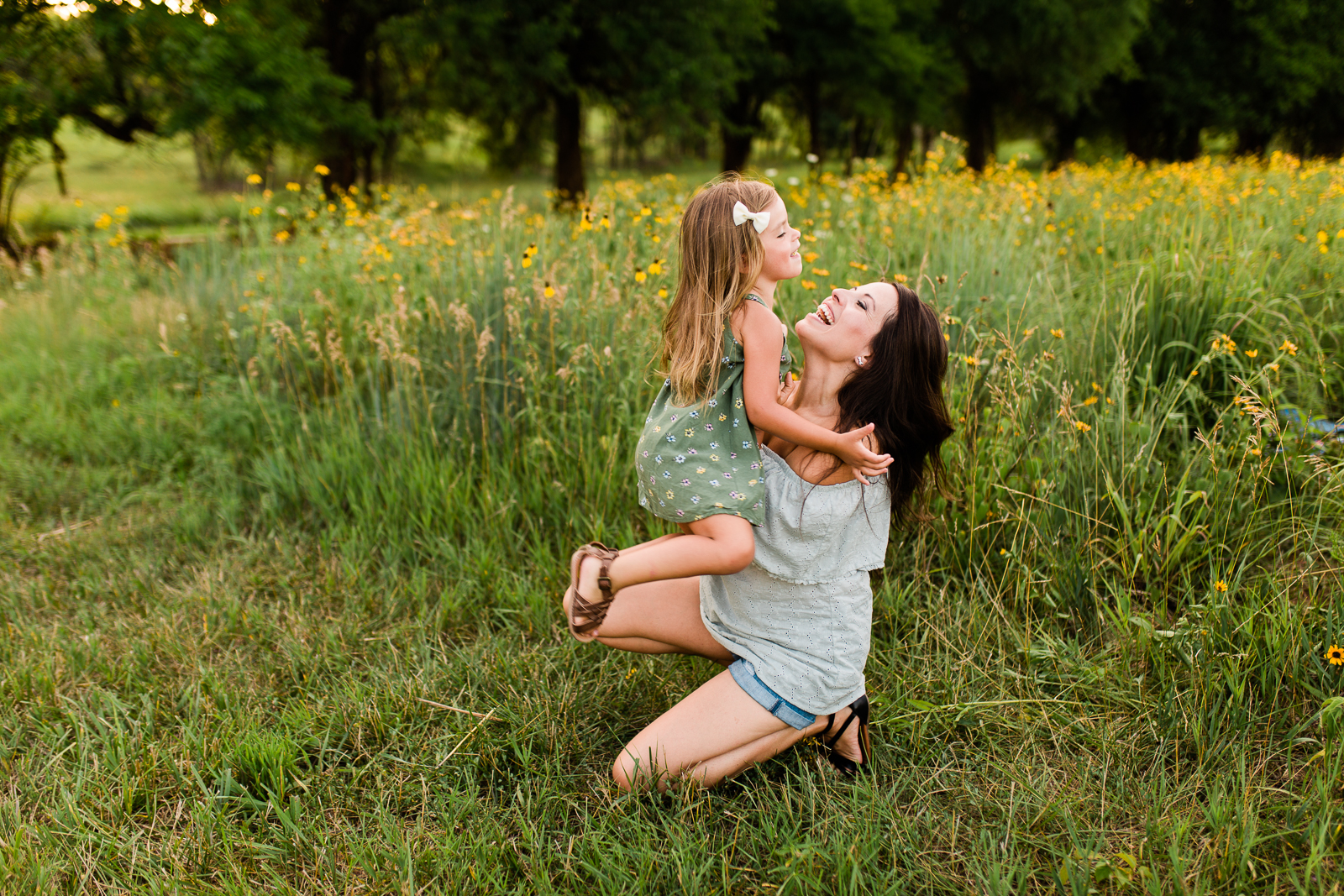  Mother catches her daughter, mommy and me session at Shawnee Mission Park, Kansas City family photographer 