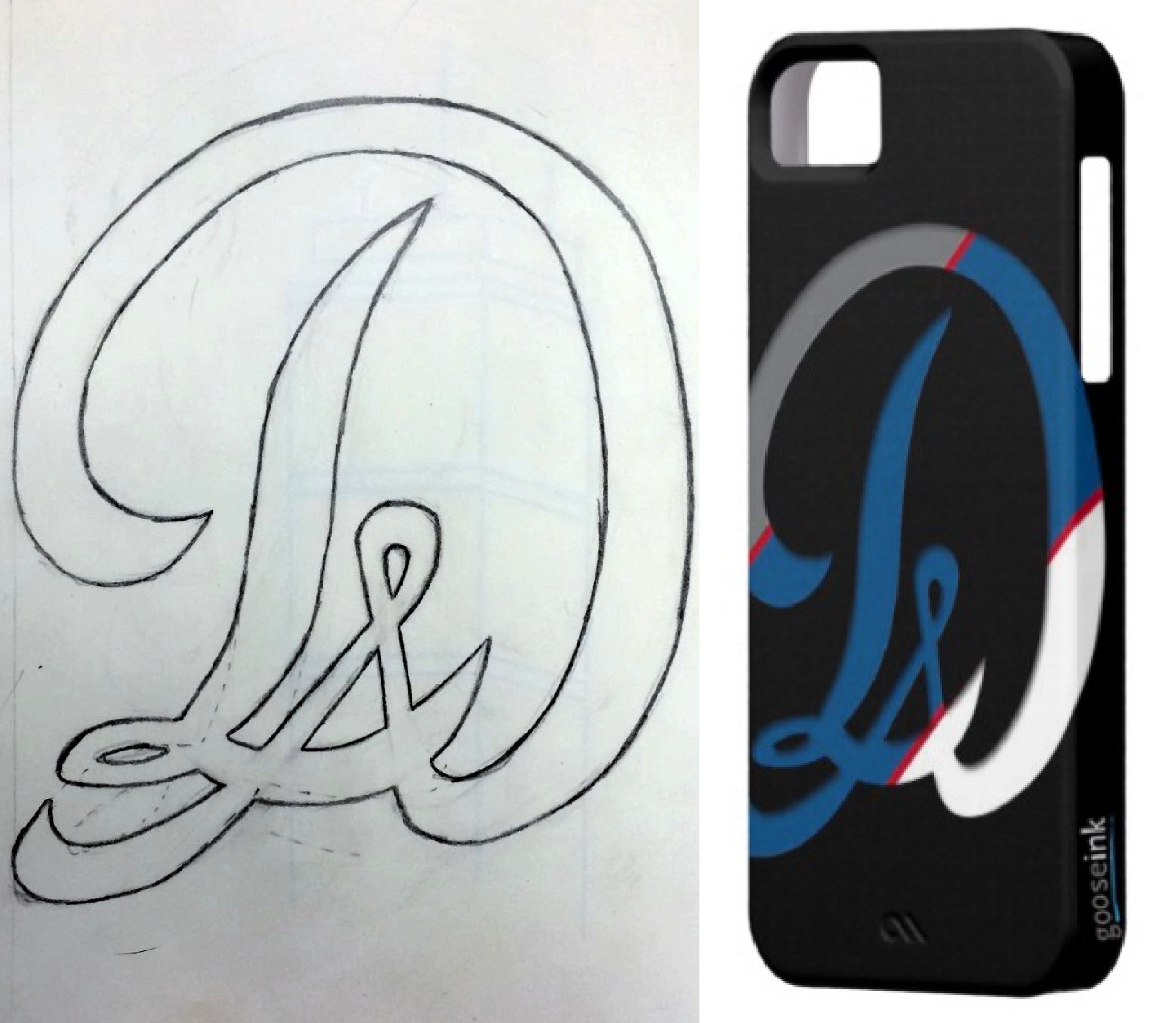 Reimagined LA Dodgers Logo