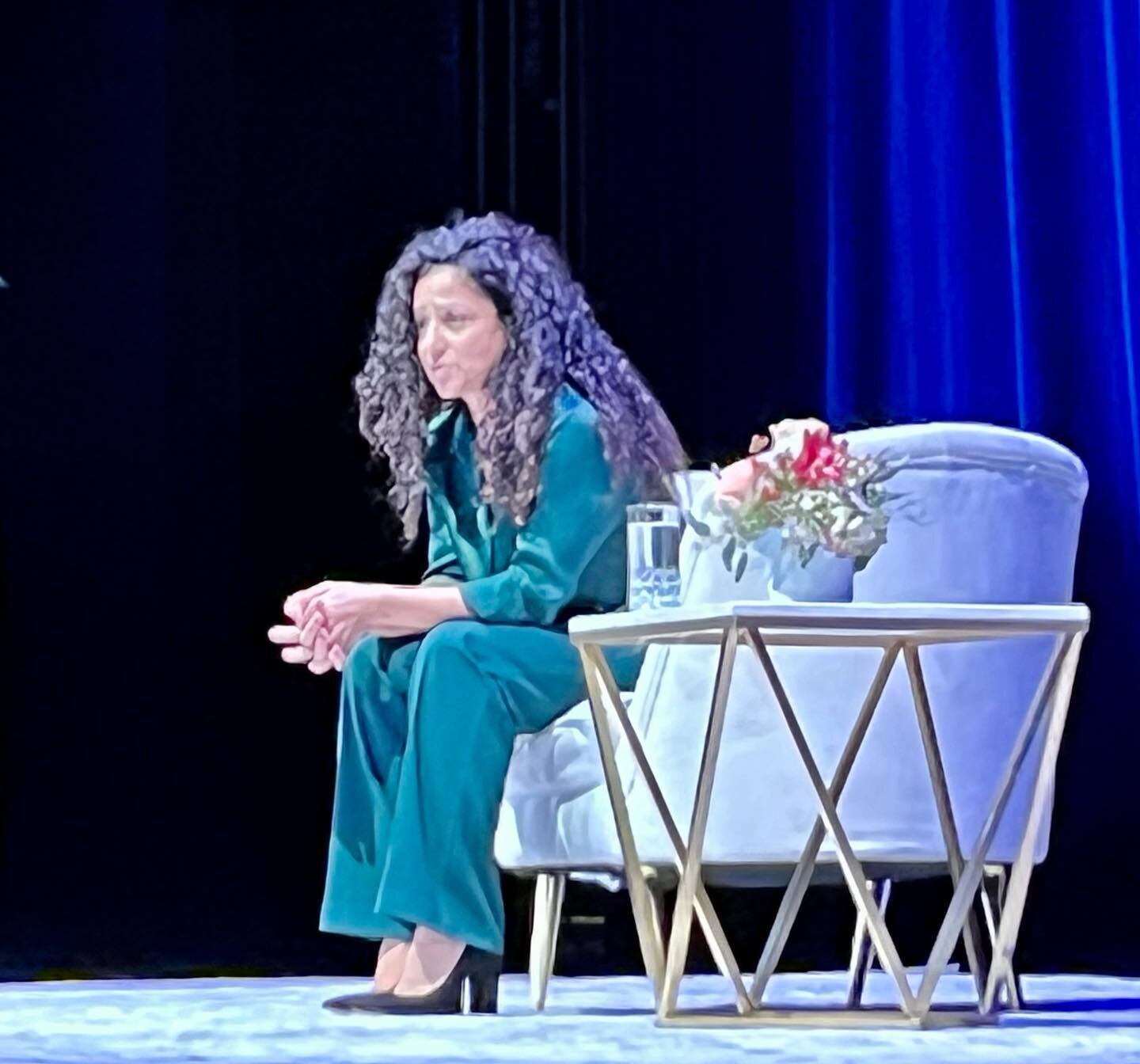 It all starts with this: Listen to children with an open heart. Pono&rsquo;s founder, Maysaa Bazna, gave a moving presentation today on creating sanctuary in education at the &ldquo;Mindfulness in a World on Fire&rdquo; conference. @wisdom2events @ci