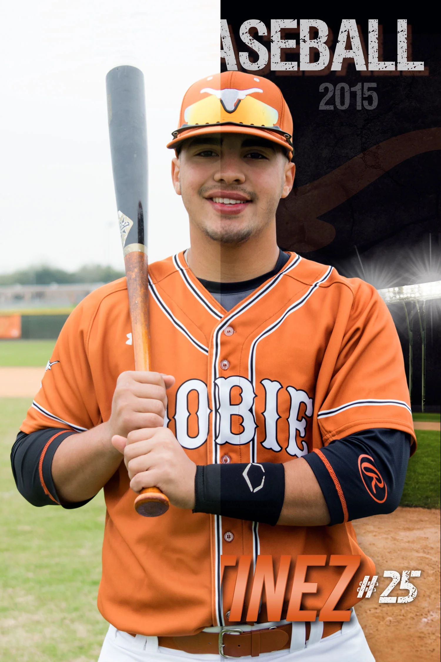 2015 Dobie Baseball Banners - Before & After