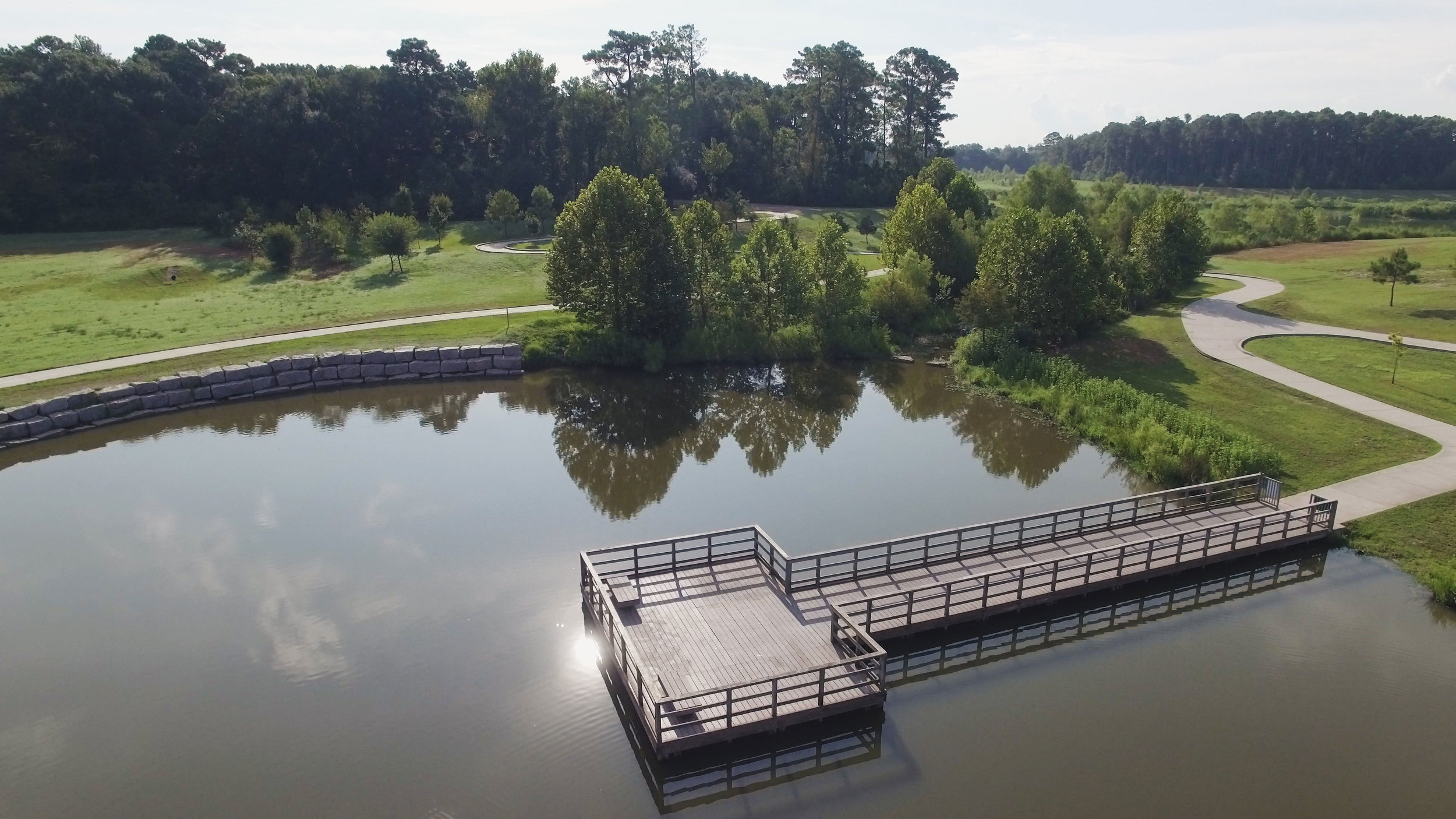 Keith-Wiess Park Aerial Video
