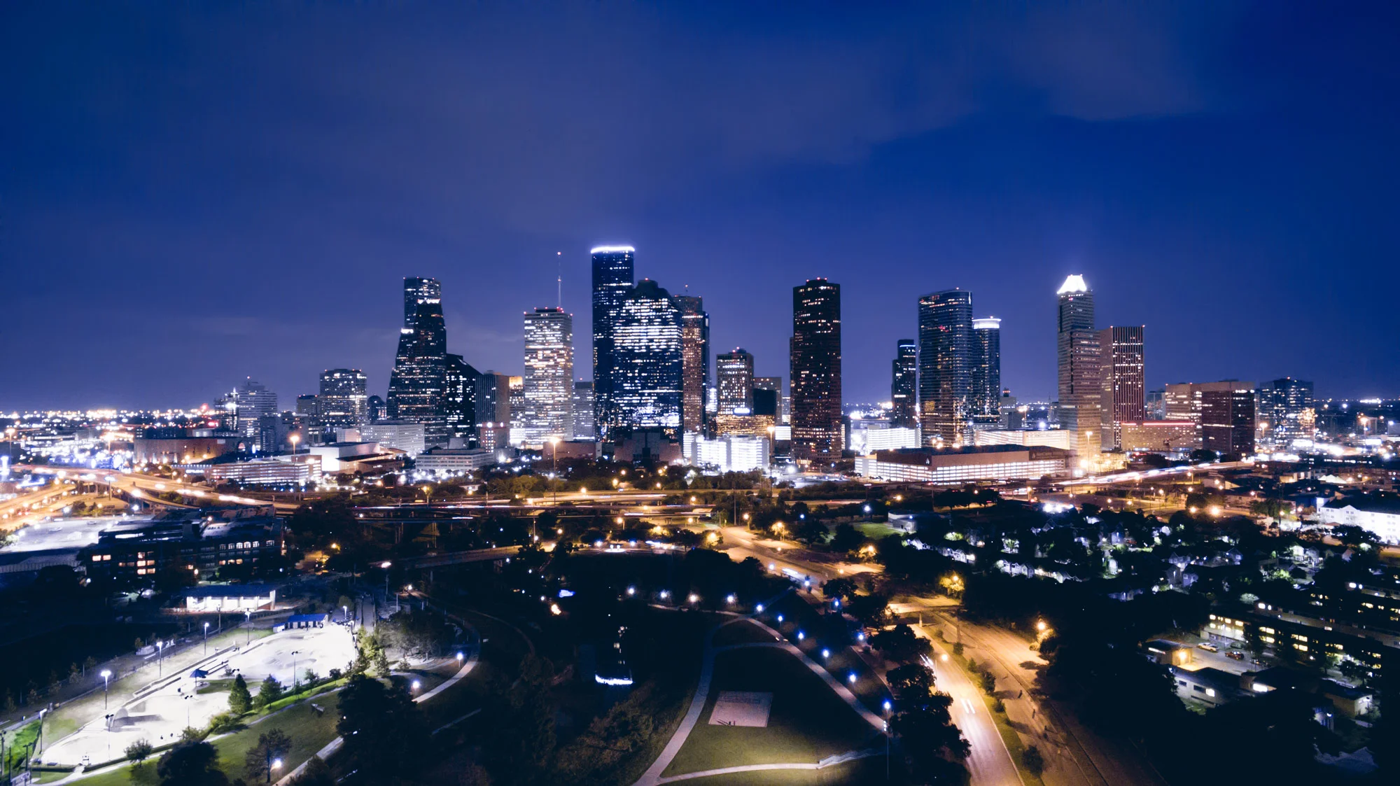 Downtown Houston Skyline - Aerial | Photo