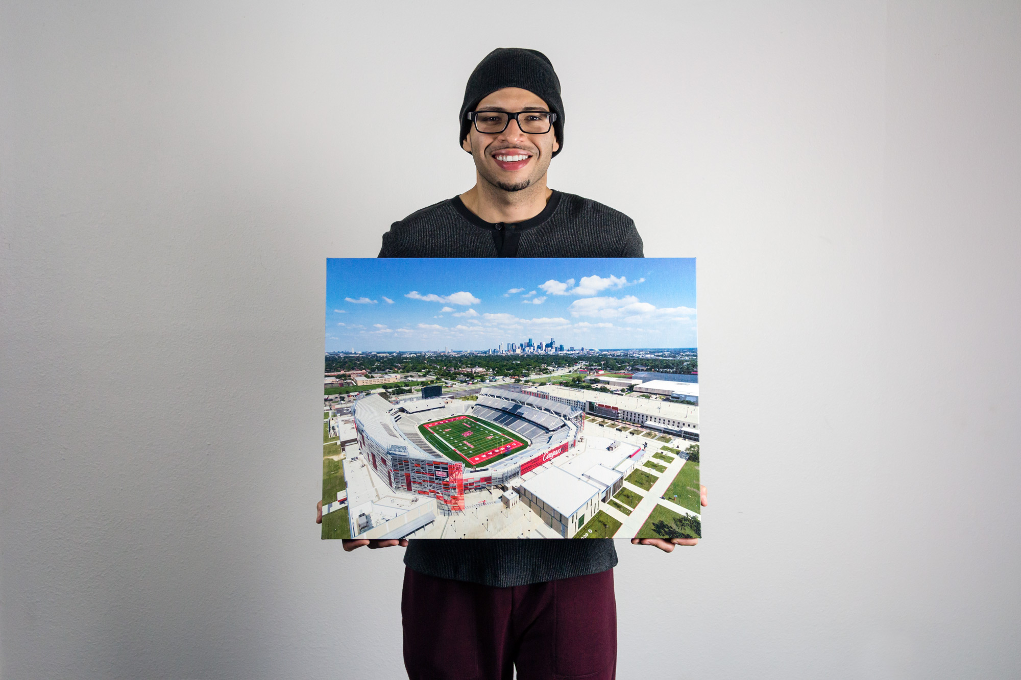TDECU Stadium - Canvas Print