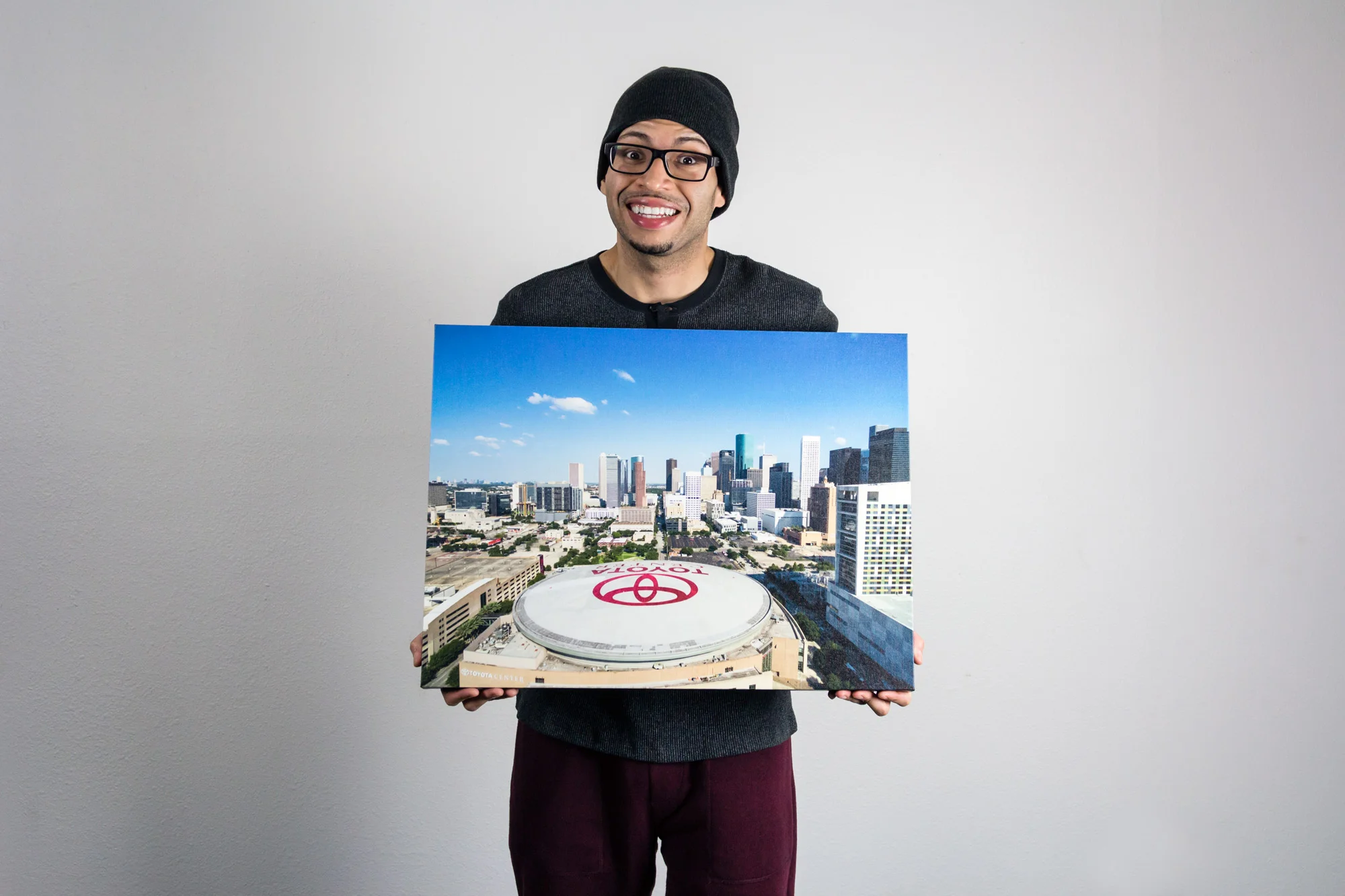 Toyota Center - Canvas Print