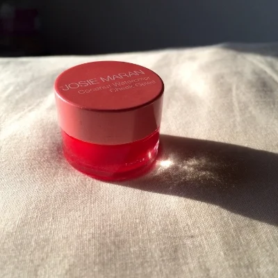  Coconut watercolor cheek gelee in poppy paradise.