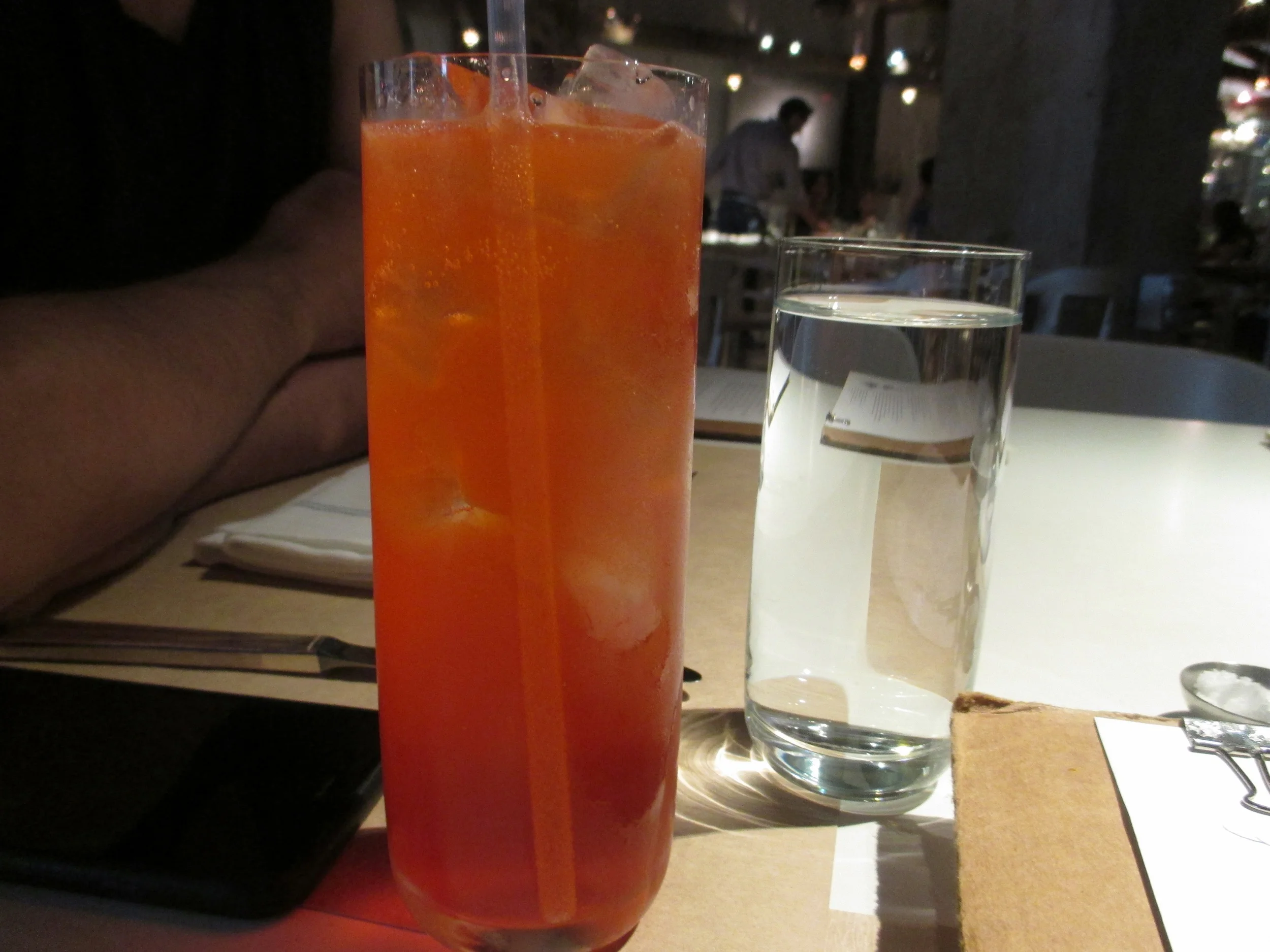 Rhubarb lemonade