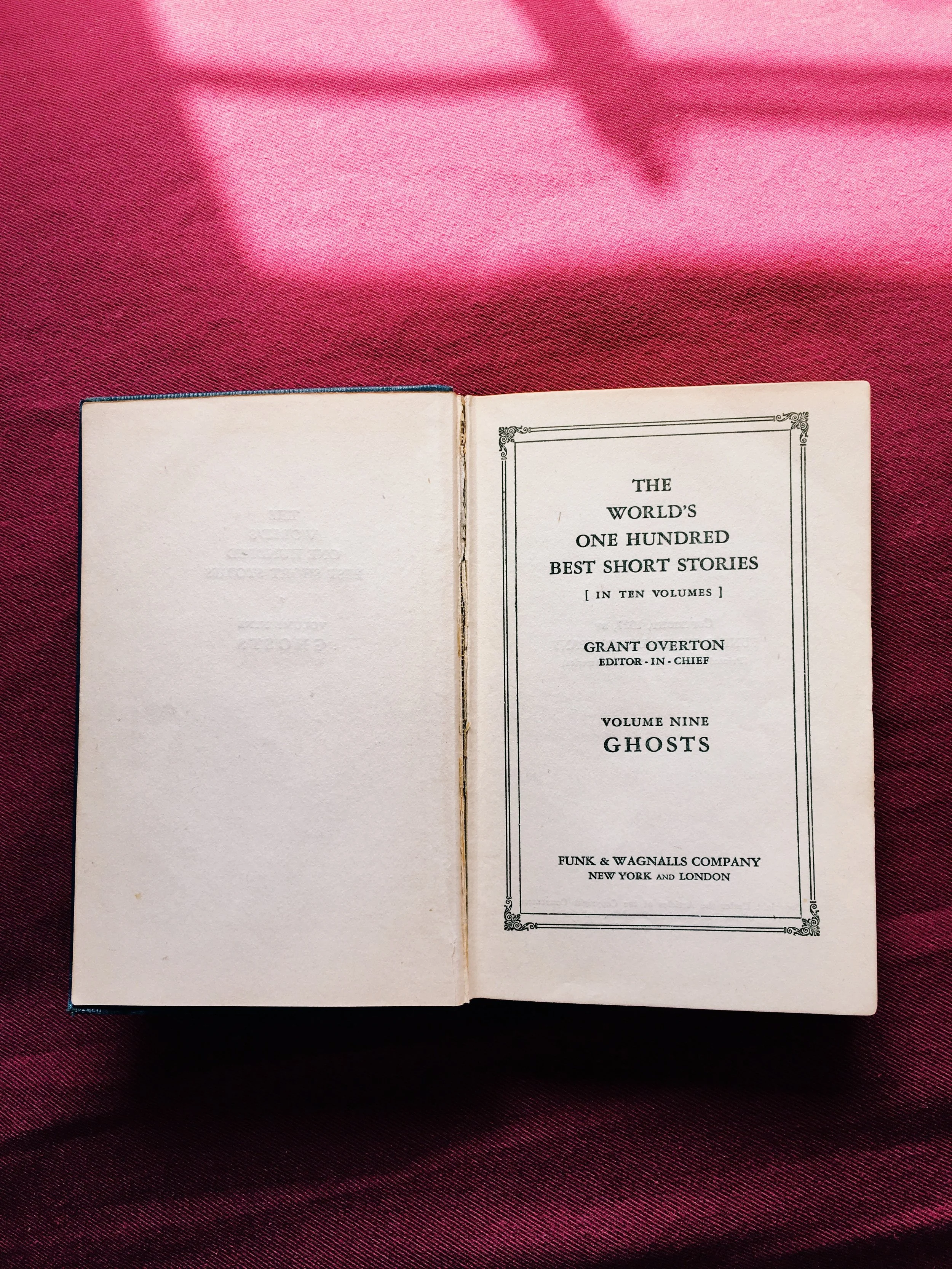 Found at the bottom of a shelf in an army navy store, 1927
