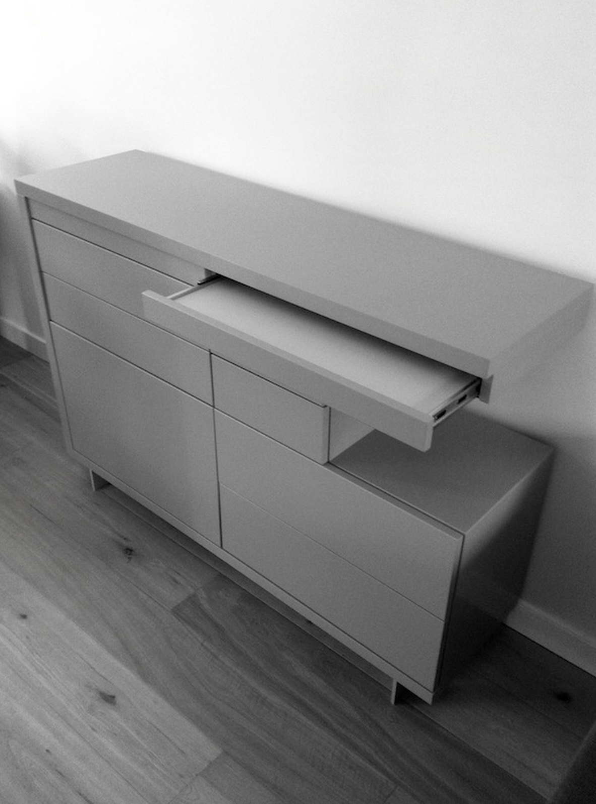 Lacquered sideboard