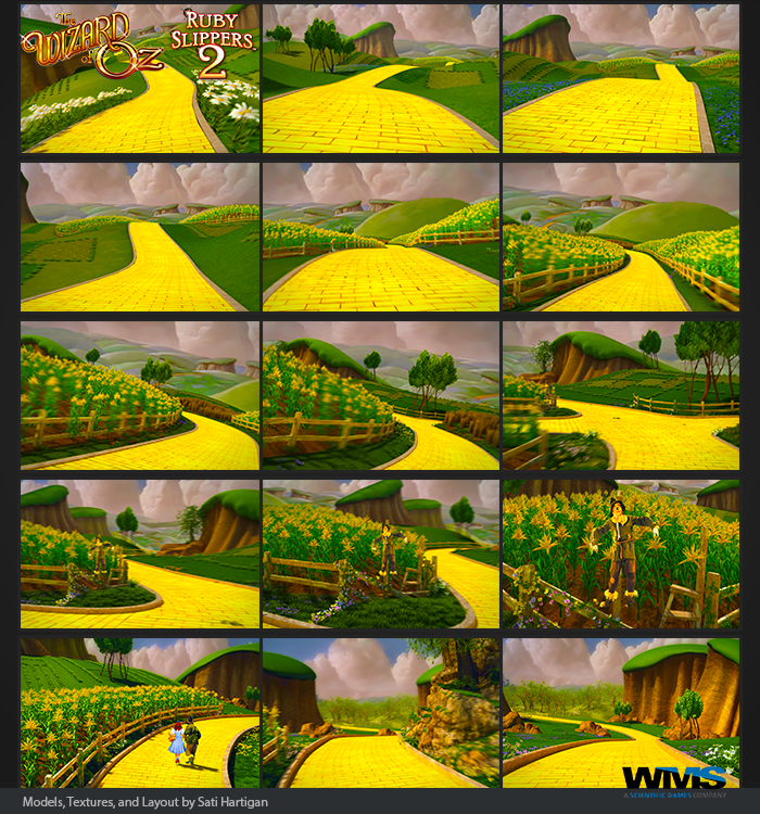 Scarecrow's corn fields