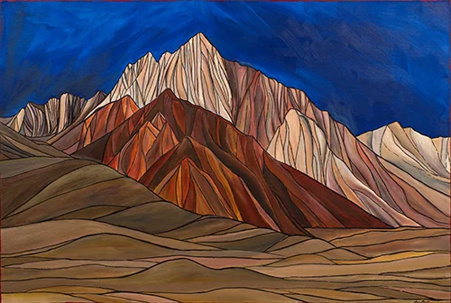 MT. MORRISON Sierra Nevada Acrylic 24" x 36"