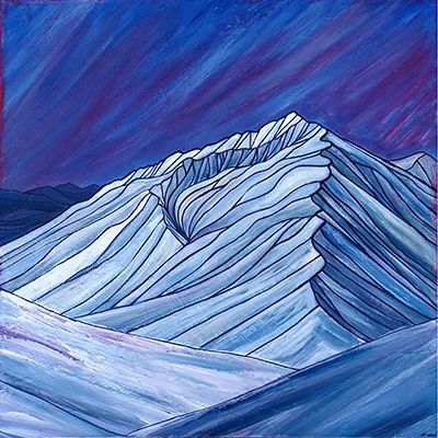 MT TOM Sierra Nevada Acrylic 30" x 30"