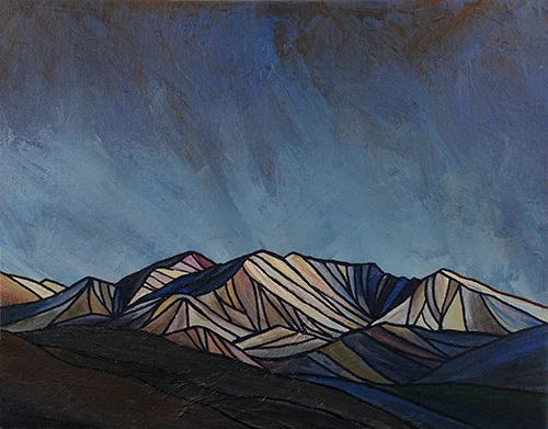 KUNA CREST Sierra Nevada Acrylic 11" x 14"