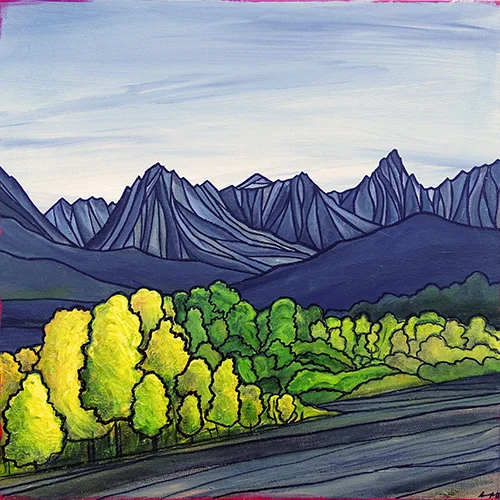 Aspendell Aspen canvas print