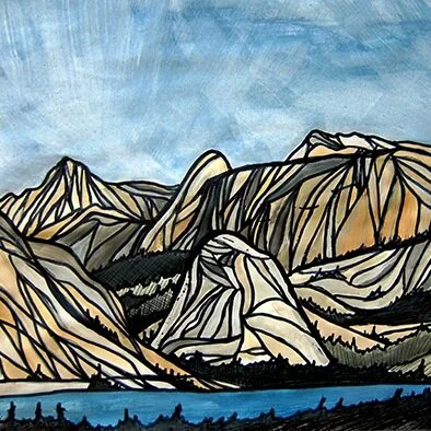 Tenaya Lake canvas print