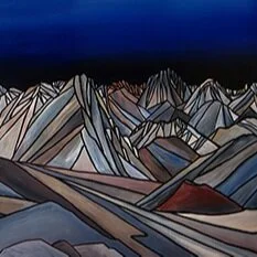 Owens Valley Skyline canvas print