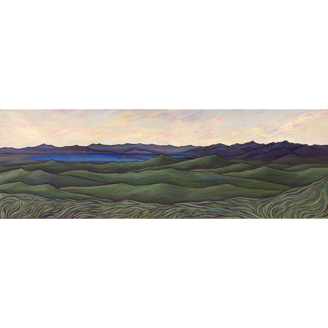 Happy New Year!
Bodie Hills. Acrylic on canvas. 20&quot; x 60&quot;.

Original available at Mountain Rambler Brewery and prints available online.
