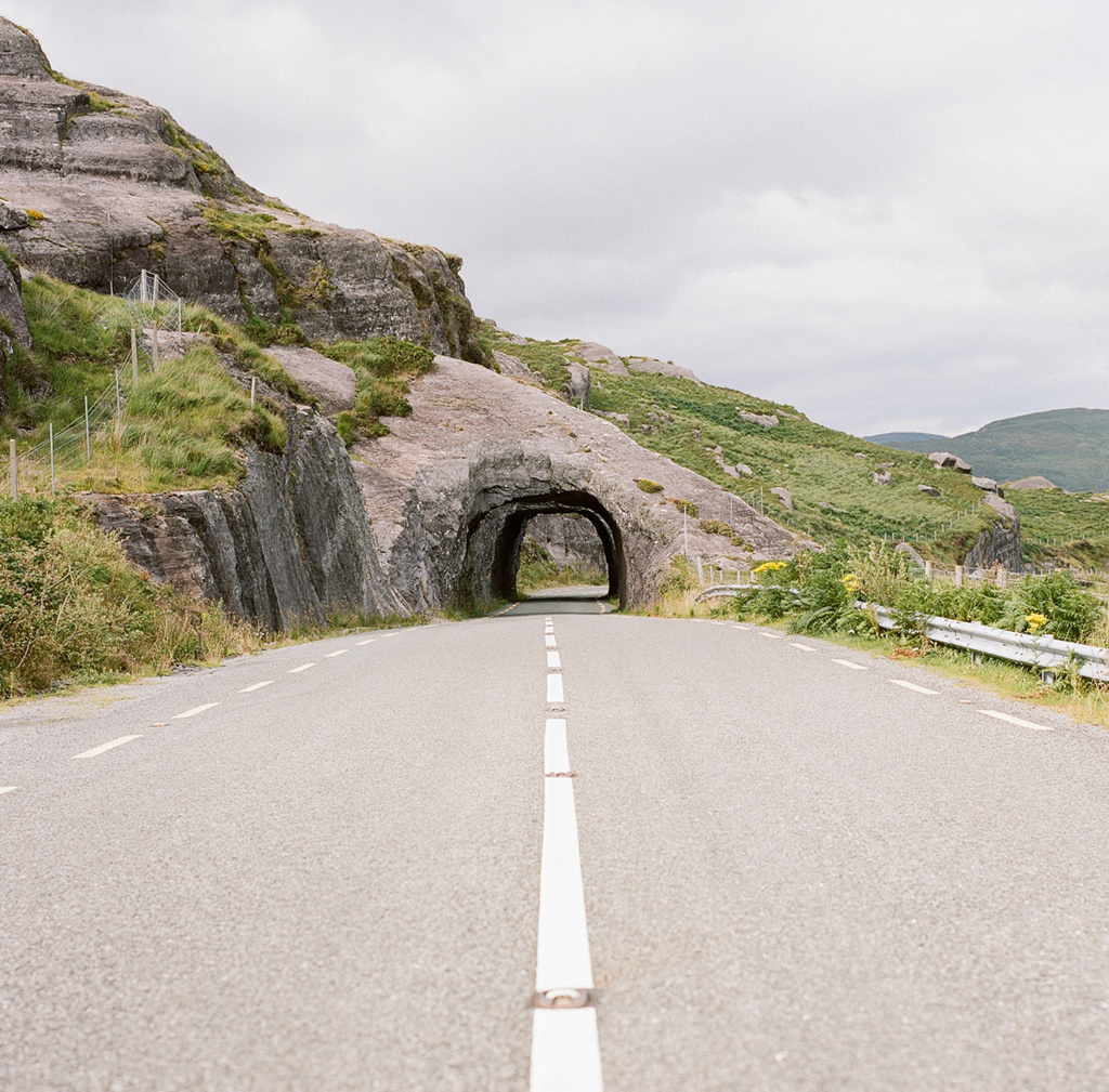 Ireland tunnel: Hasselblad 503cw, Kodak Portra 400 ©Bijan Sabet
