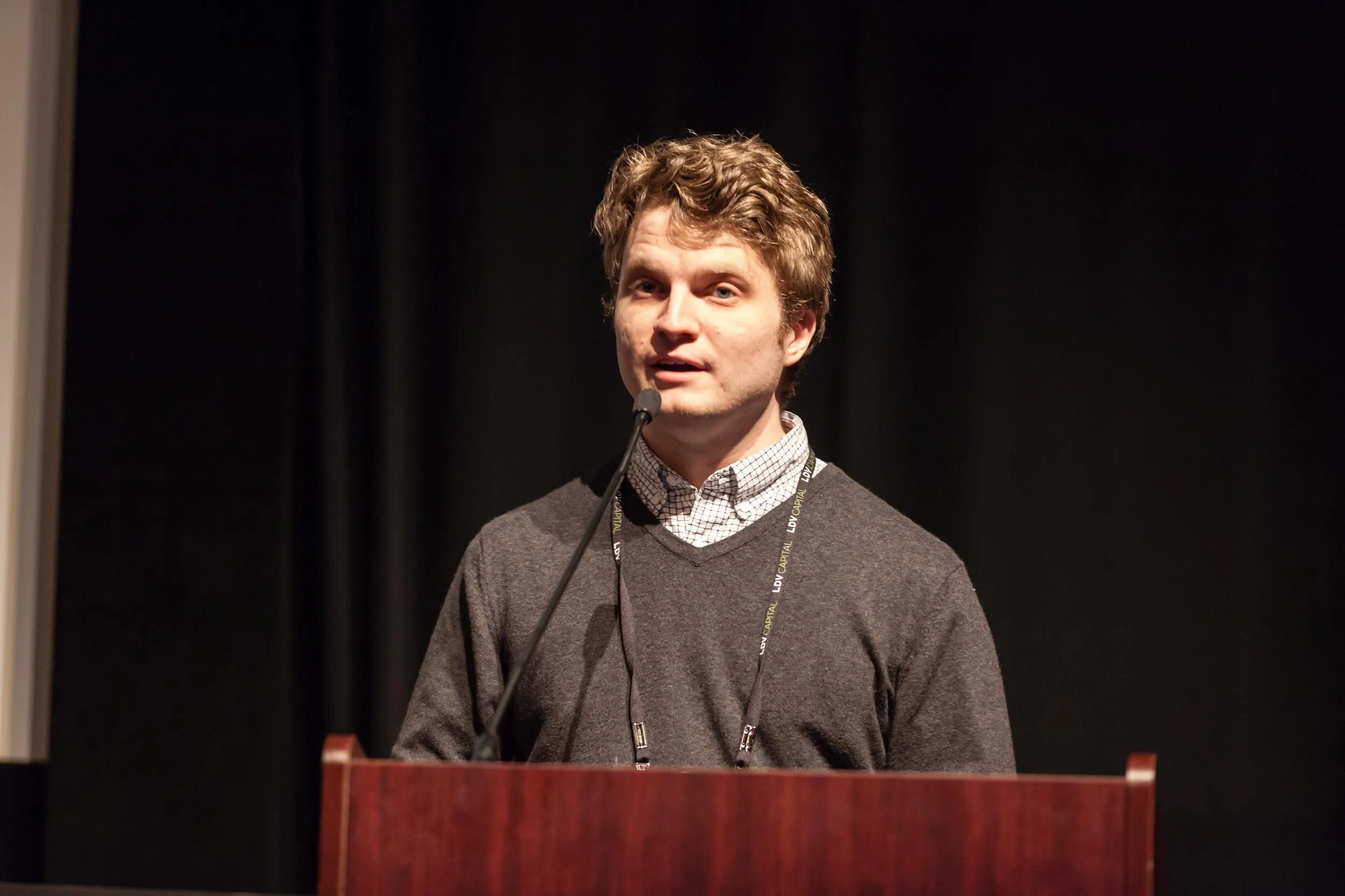 Sean Bell, CEO & Co-Founder, GrokStyle from Cornell Tech. ©Robert Wright/LDV Vision Summit