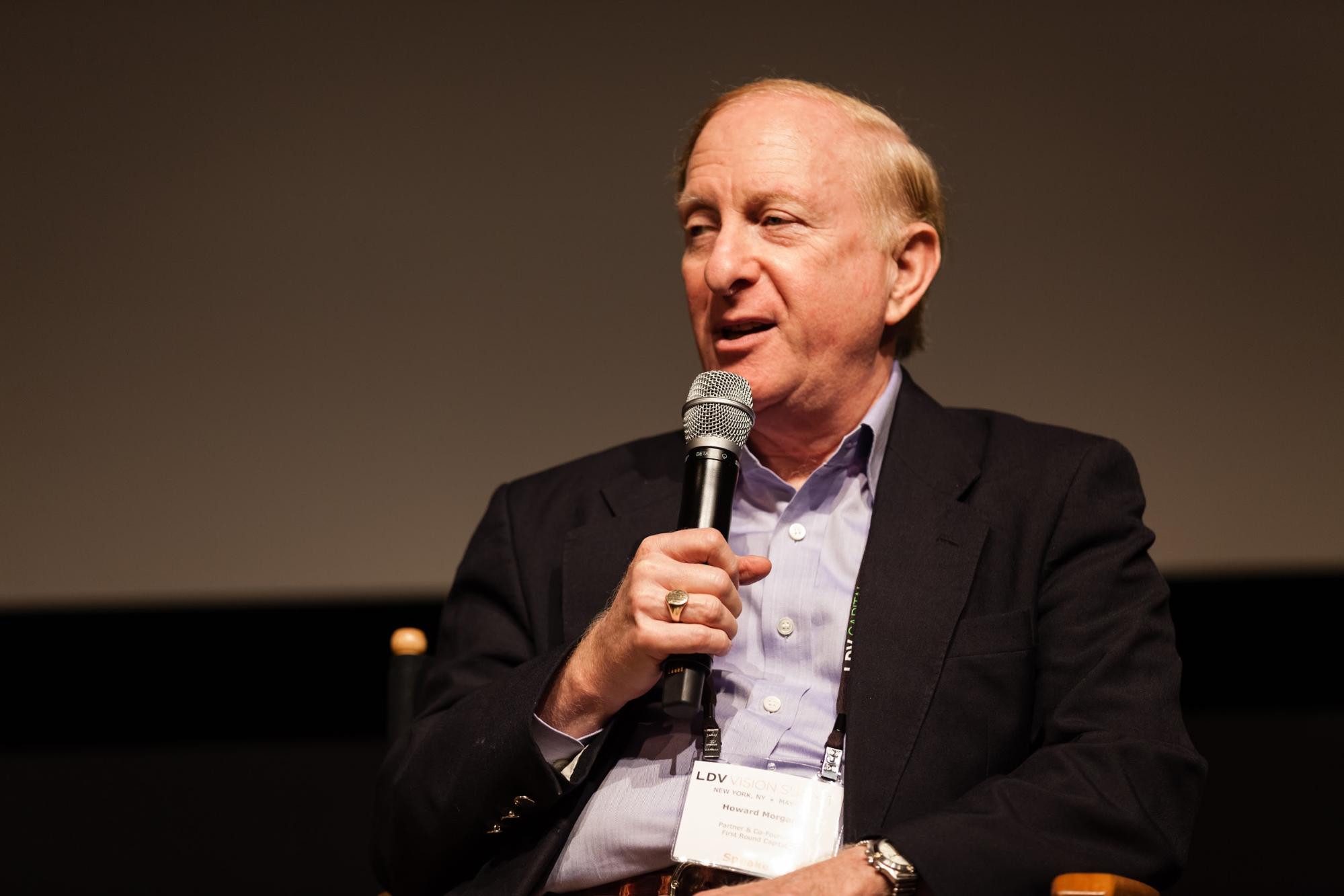 Howard Morgan, Partner & Co-founder of First Round Capital © Robert Wright/LDV Vision Summit