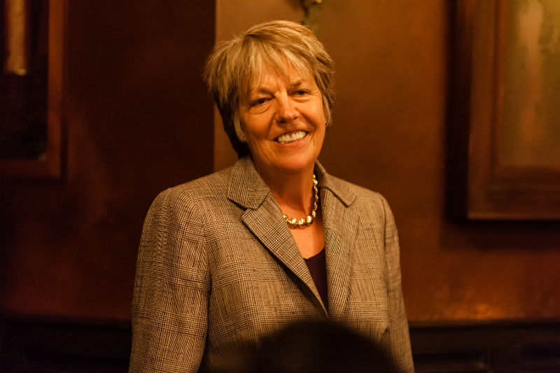 Judy Robinett, LDV Community dinner May 2016 © Robert Wright