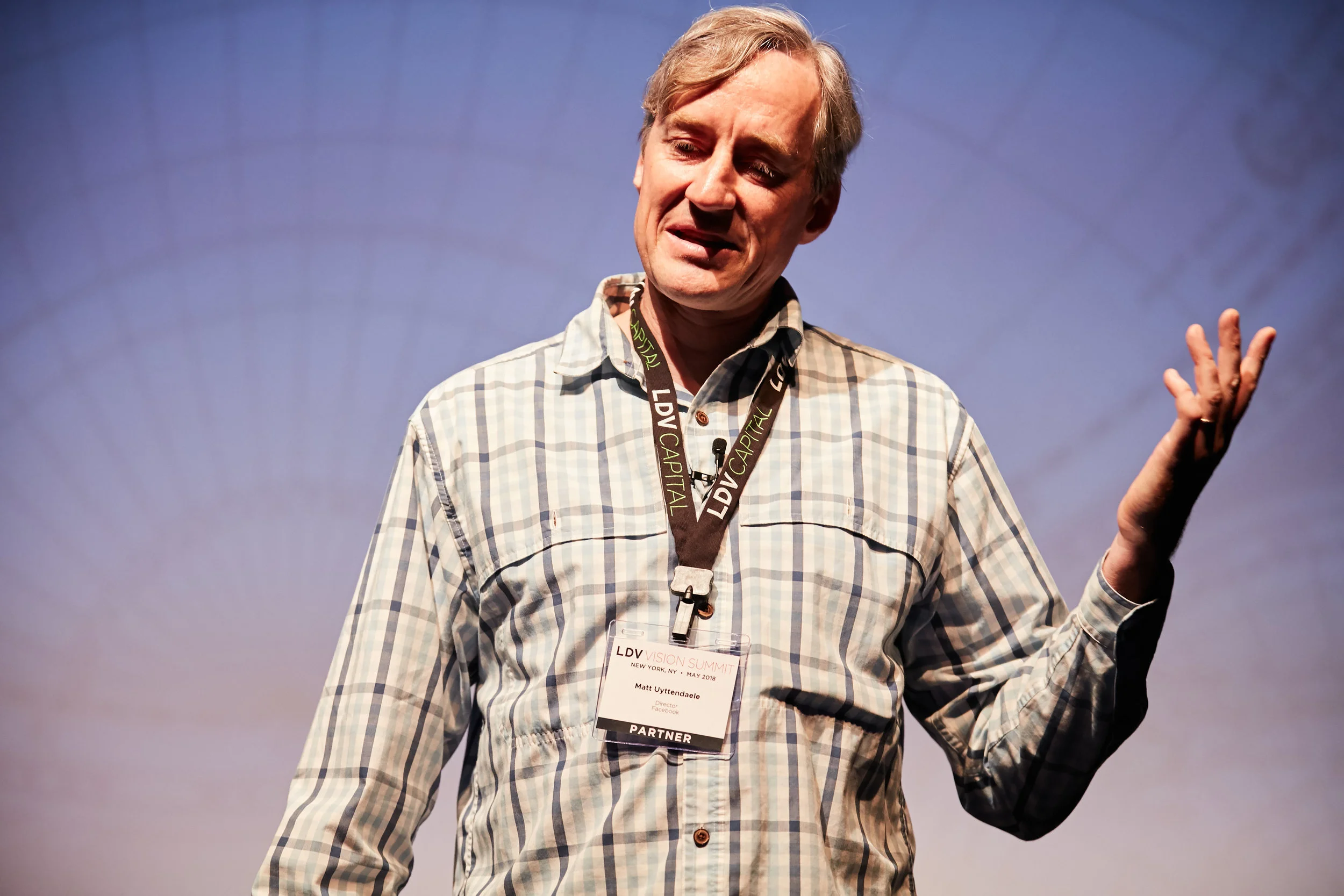 Matt Uyttendale, Facebook, Director of Core AI, Facebook Camera ©Robert Wright/LDV Vision Summit 2018