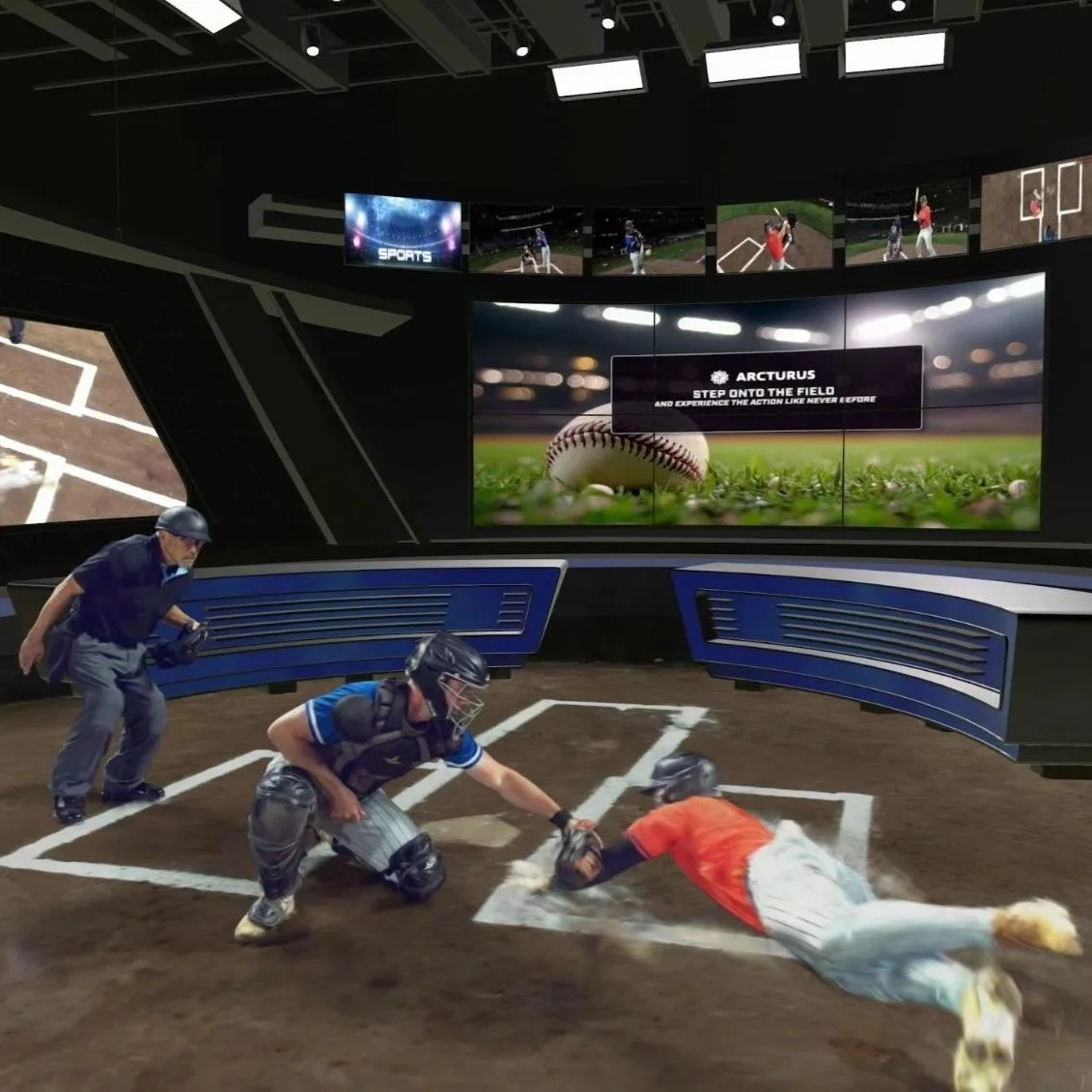 Partnering with Arcturus to Deliver Broadcast-Quality  3D Video to Experience Sports Like Never Before
