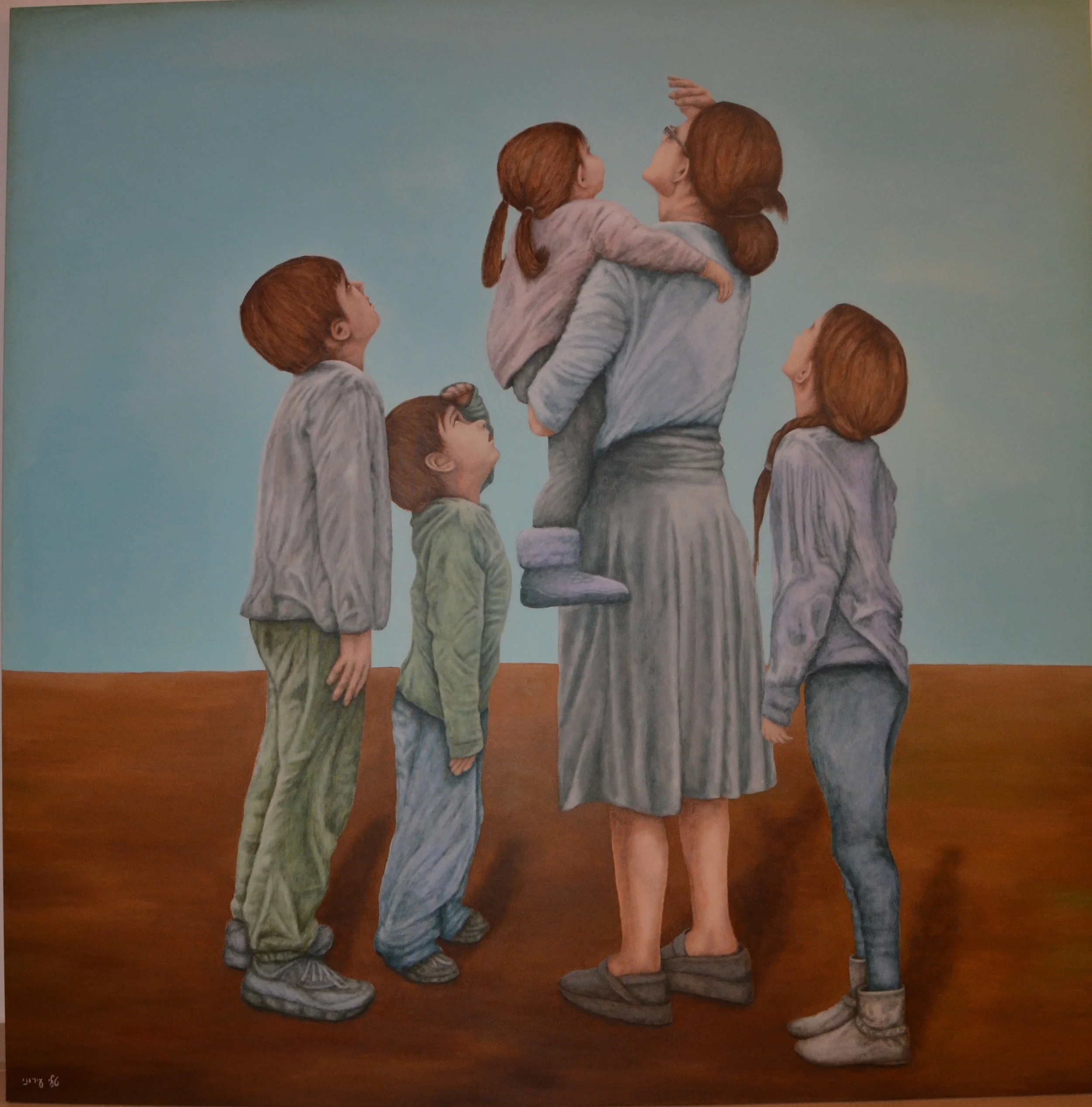 The days ahead 180x180cm