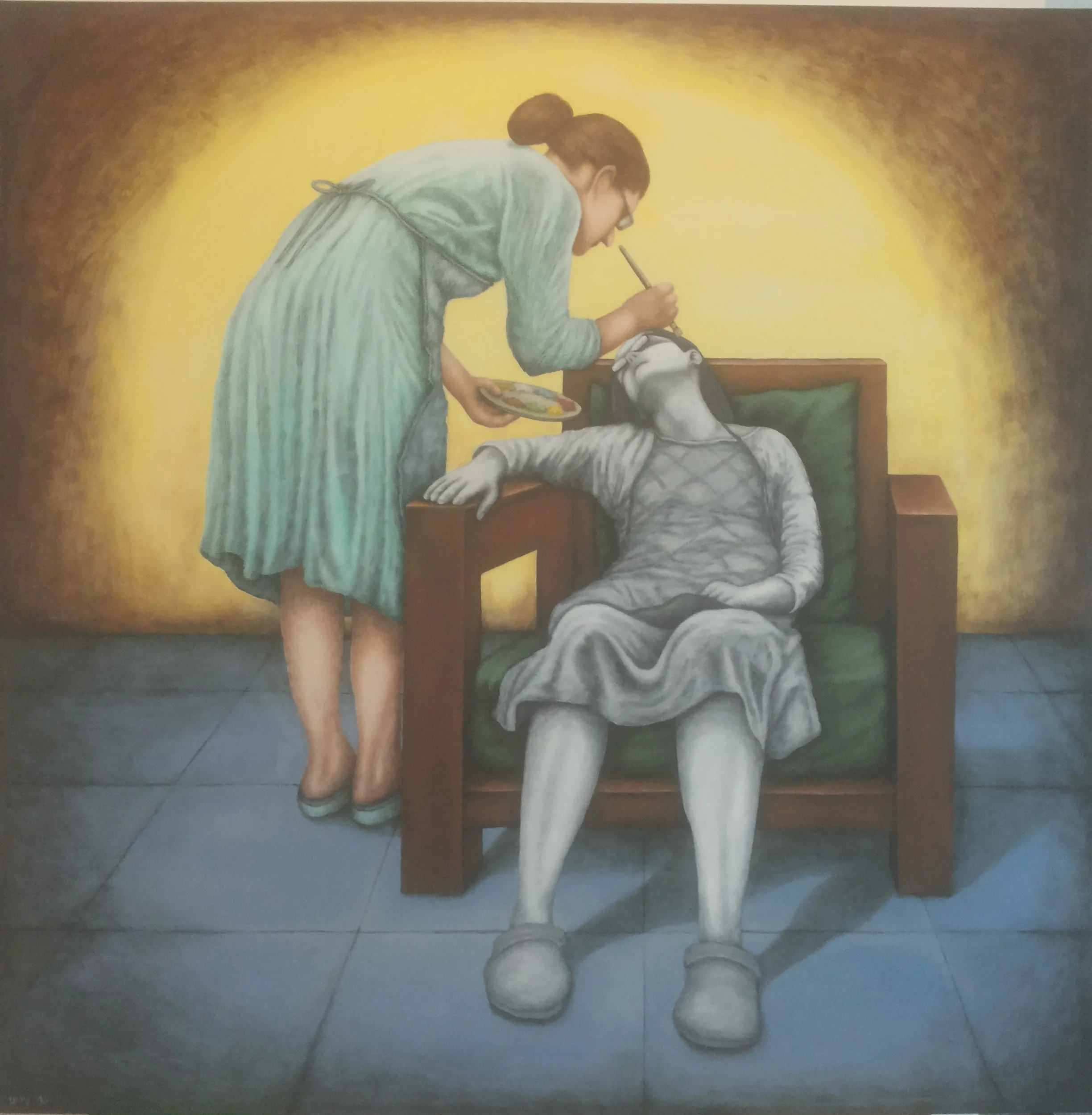 I'll put you together again 180x180 cm