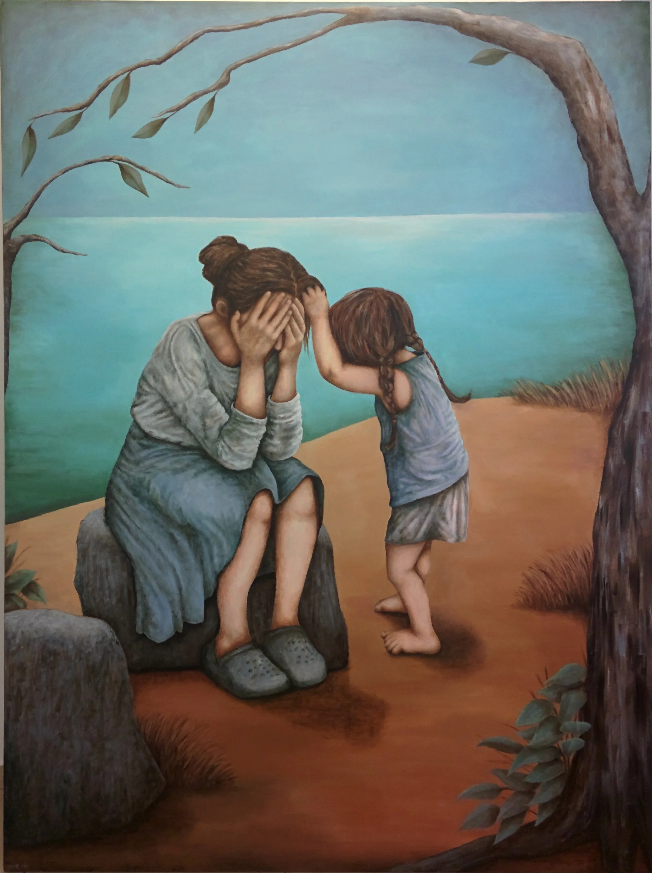 Northern sky (200x150cm)