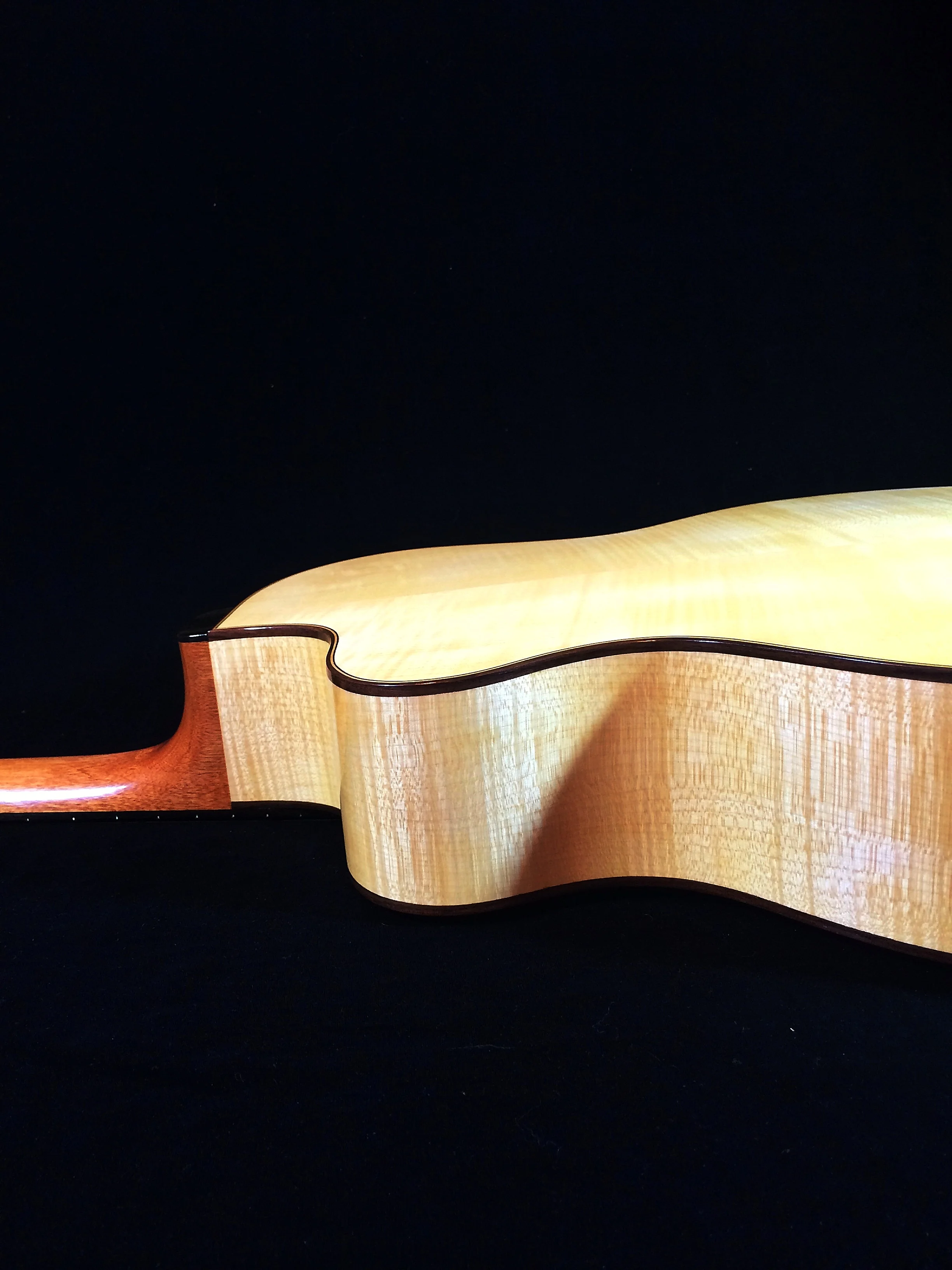  Pledger OM-13C with Flamed European Maple and European Spruce 