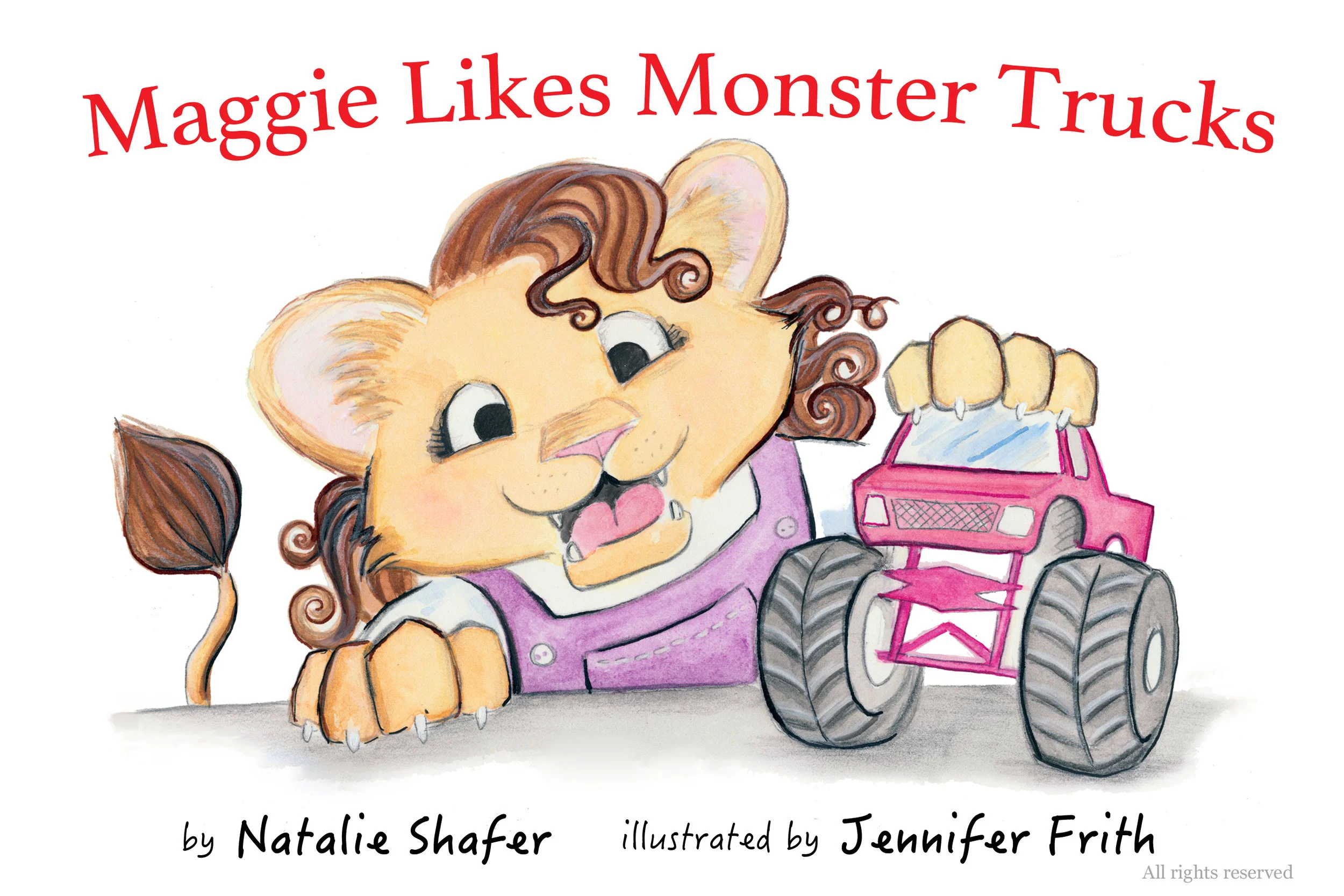Cover for Maggie Likes Monster Trucks