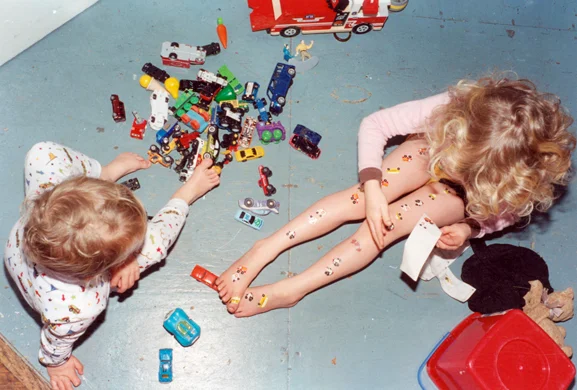 Untitled (stickers), 2011 C-print