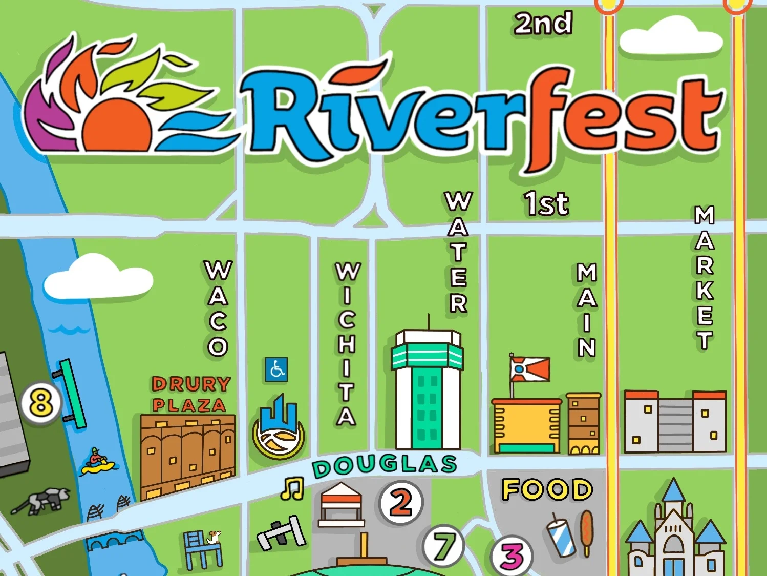 Riverfest Map