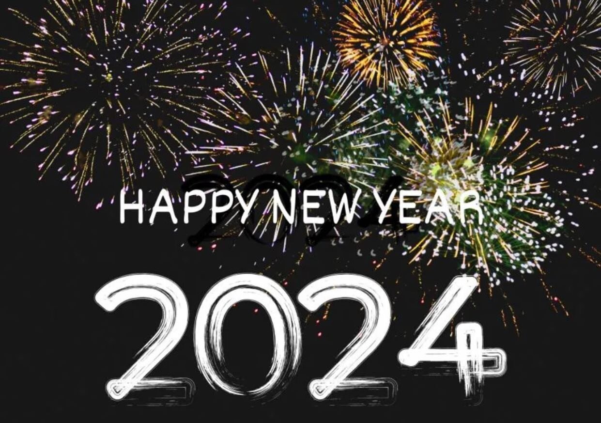 Happy New year, may 2024 be all you wish it to be 🥳 We are open today from 9am to 3pm