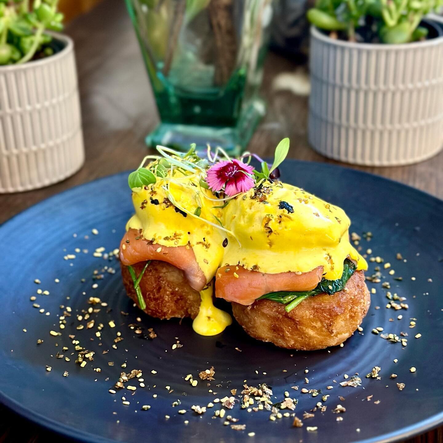 &ldquo;Hash Benny&rdquo;&hellip;.. Eggs Benedict on our house made hash browns, simply delicious.