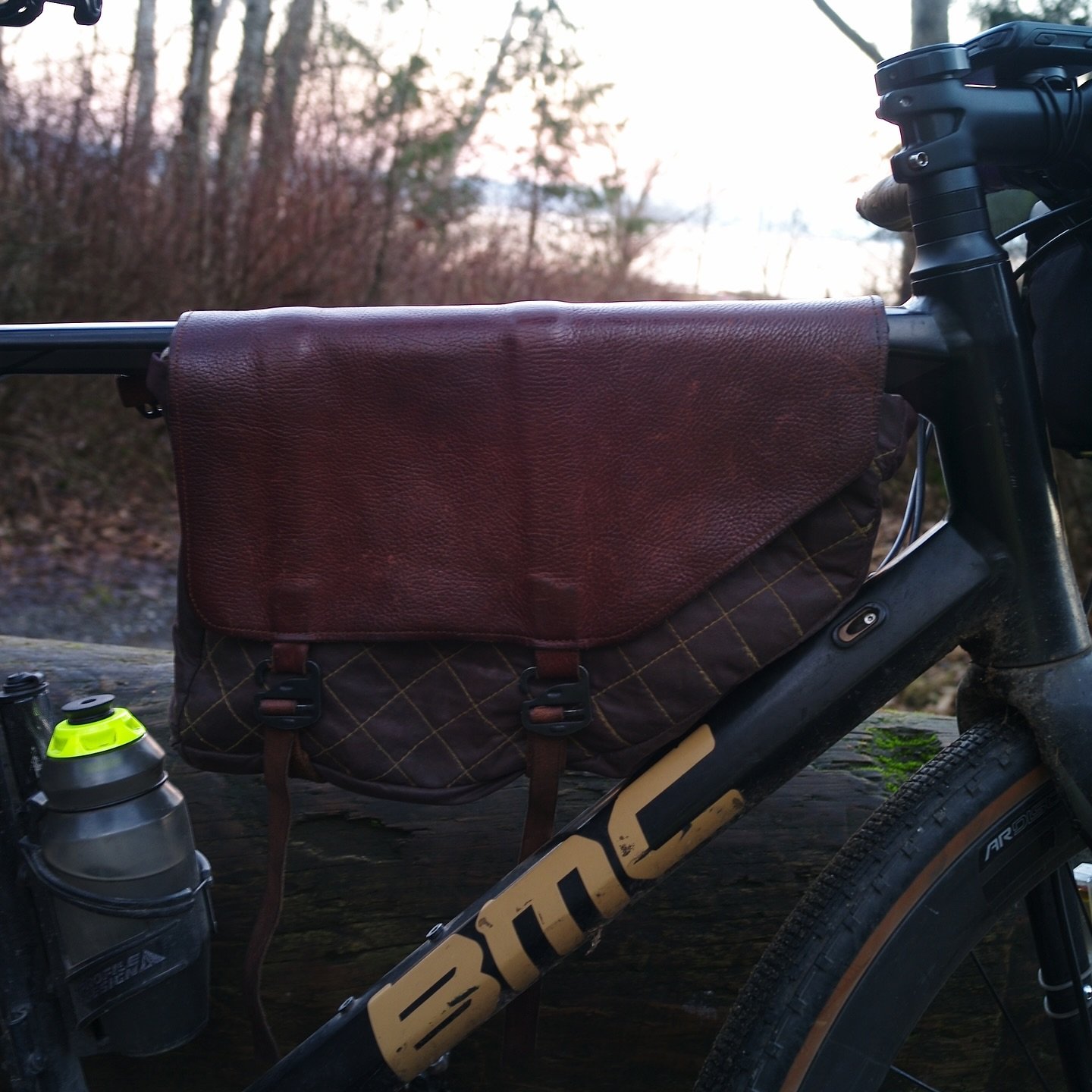 Quick ride to the beach on this frosty morning. It still baffles me that we hit low thirties and are not seeing any snow yet.