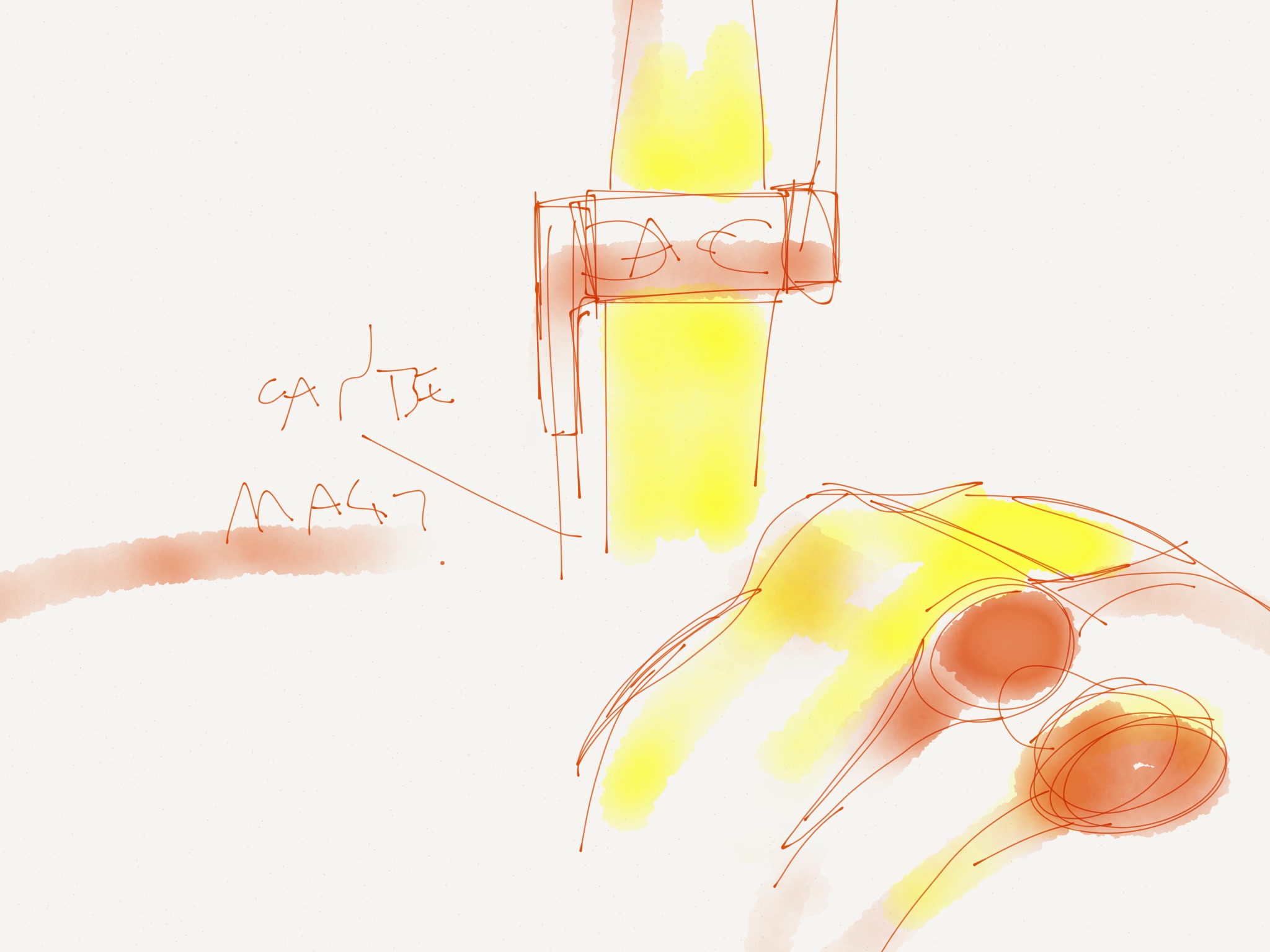 Image Credit: Ashley Chloe Inc., Ideation Sketch of Helix Cuff