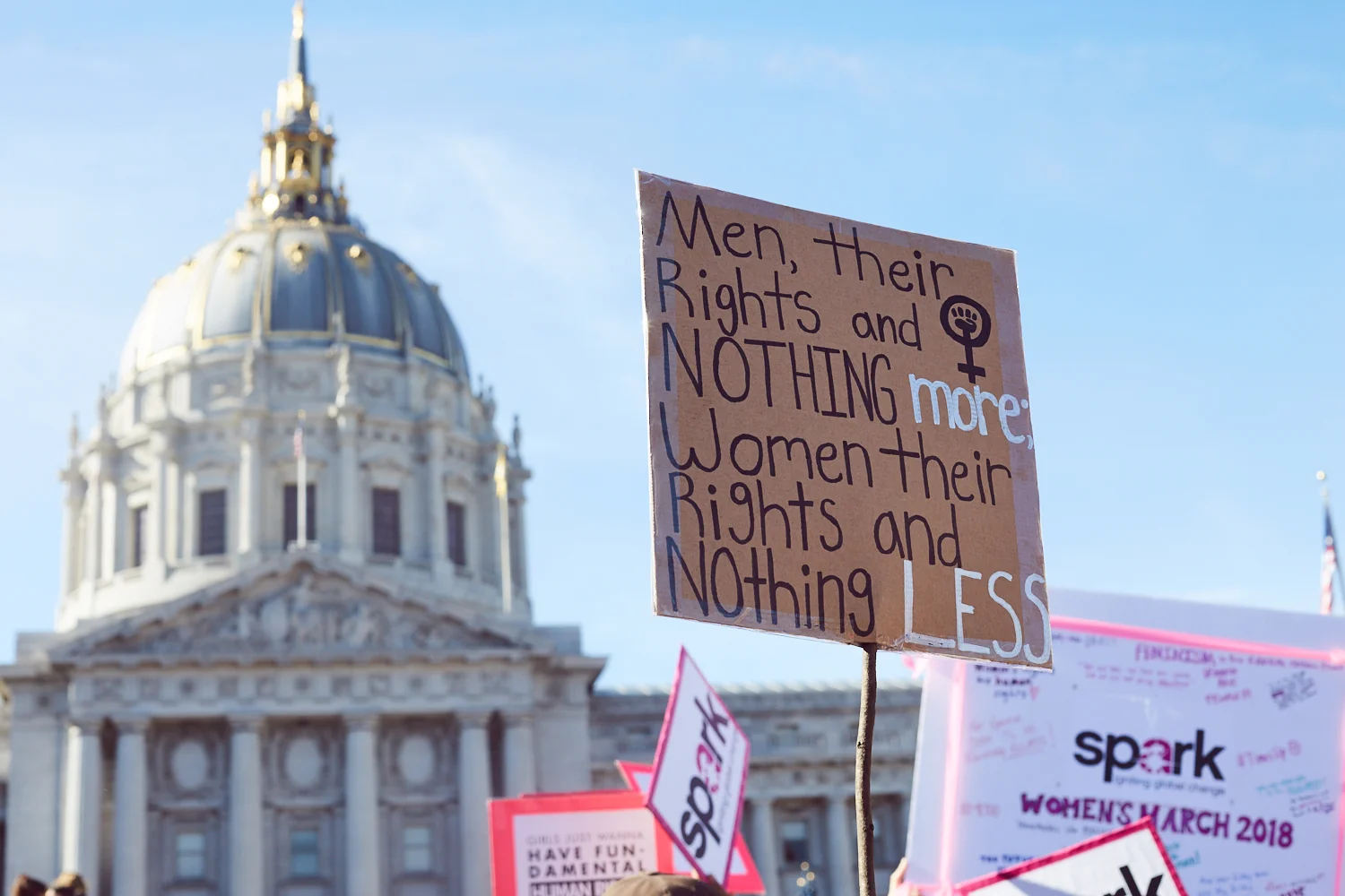 Photo from SF Women's March 2018 by Sophia Liu