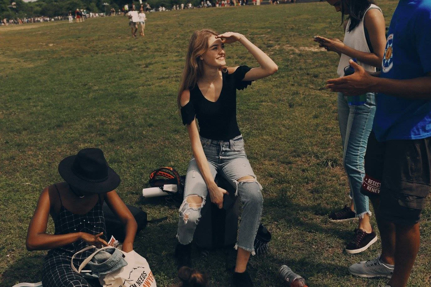 "I flew in just for the event, i even have my suitcase with me." - Willow Hand